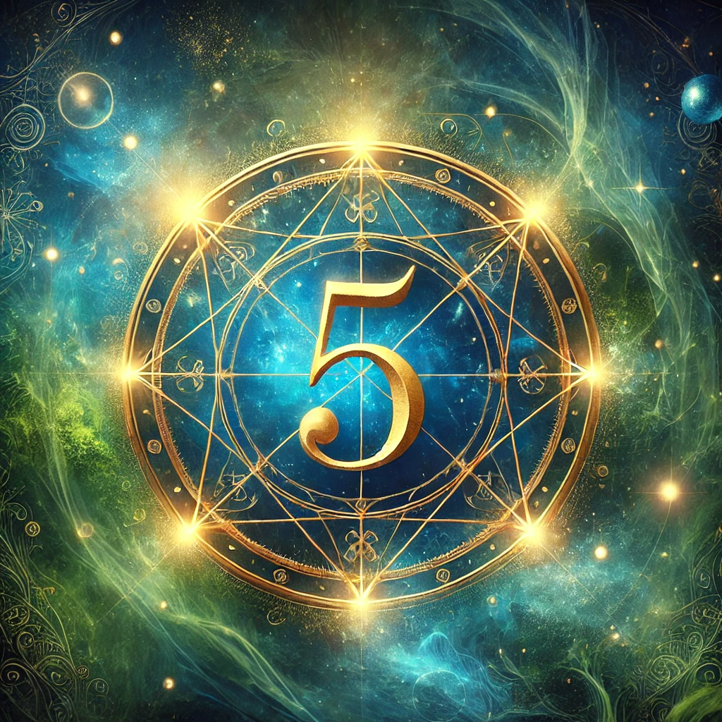 Étude du 5 en Numérologie Cosmique© 
