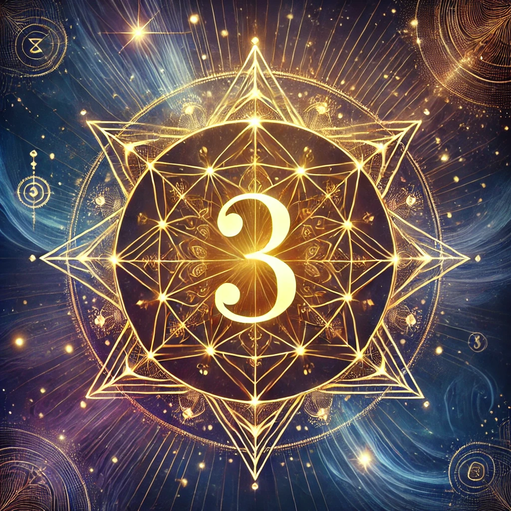 Étude du 3 en Numérologie Cosmique© 